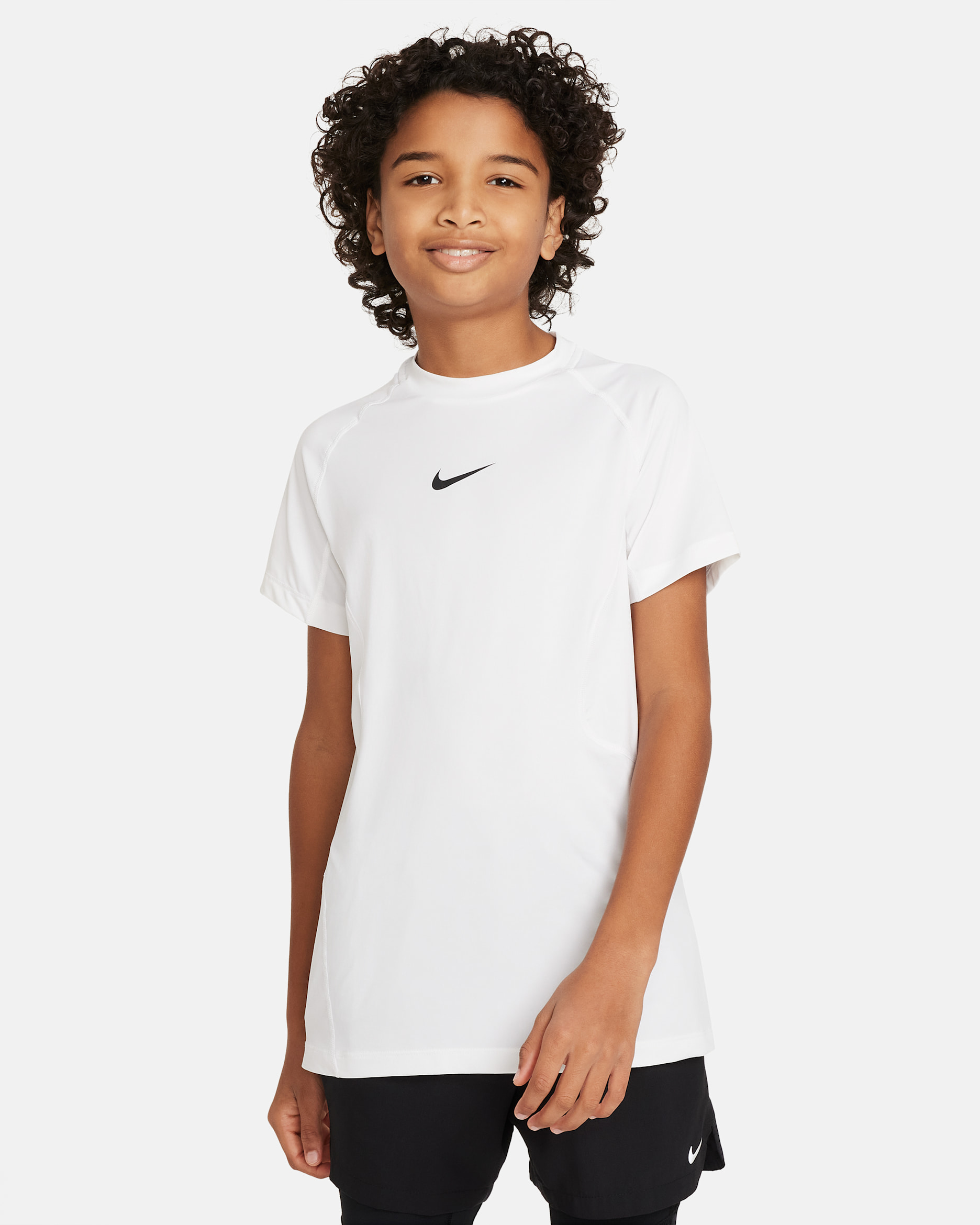 Nike Pro Big Kids' (Boys') Dri-FIT Short-Sleeve Top. Nike.com